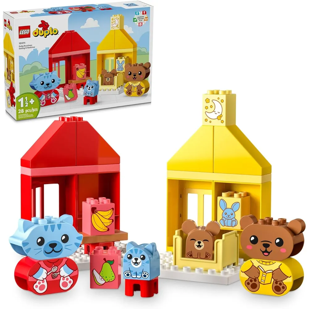 Lego Duplo Mis primeras rutinas diarias, juguete educativo preescolar
