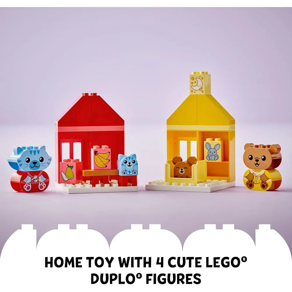 Lego Duplo Mis primeras rutinas diarias, juguete educativo preescolar