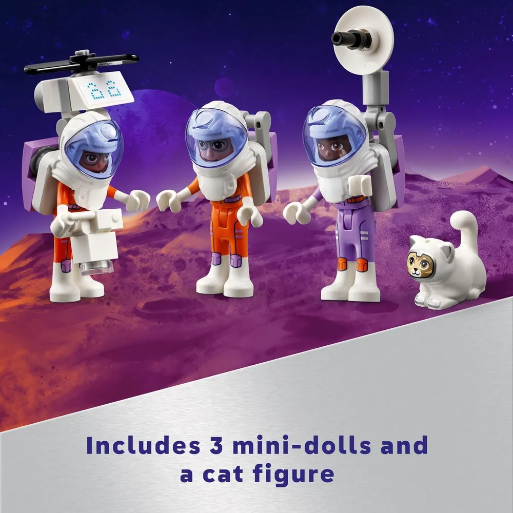 Lego Friends Base espacial en Marte con cohete y 3 minimuñecas