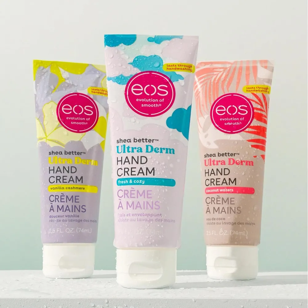 SET CREMA DE MANOS EOS SHEA BETTER 2.5 OZ / 75 ML | VANILLA / COCO