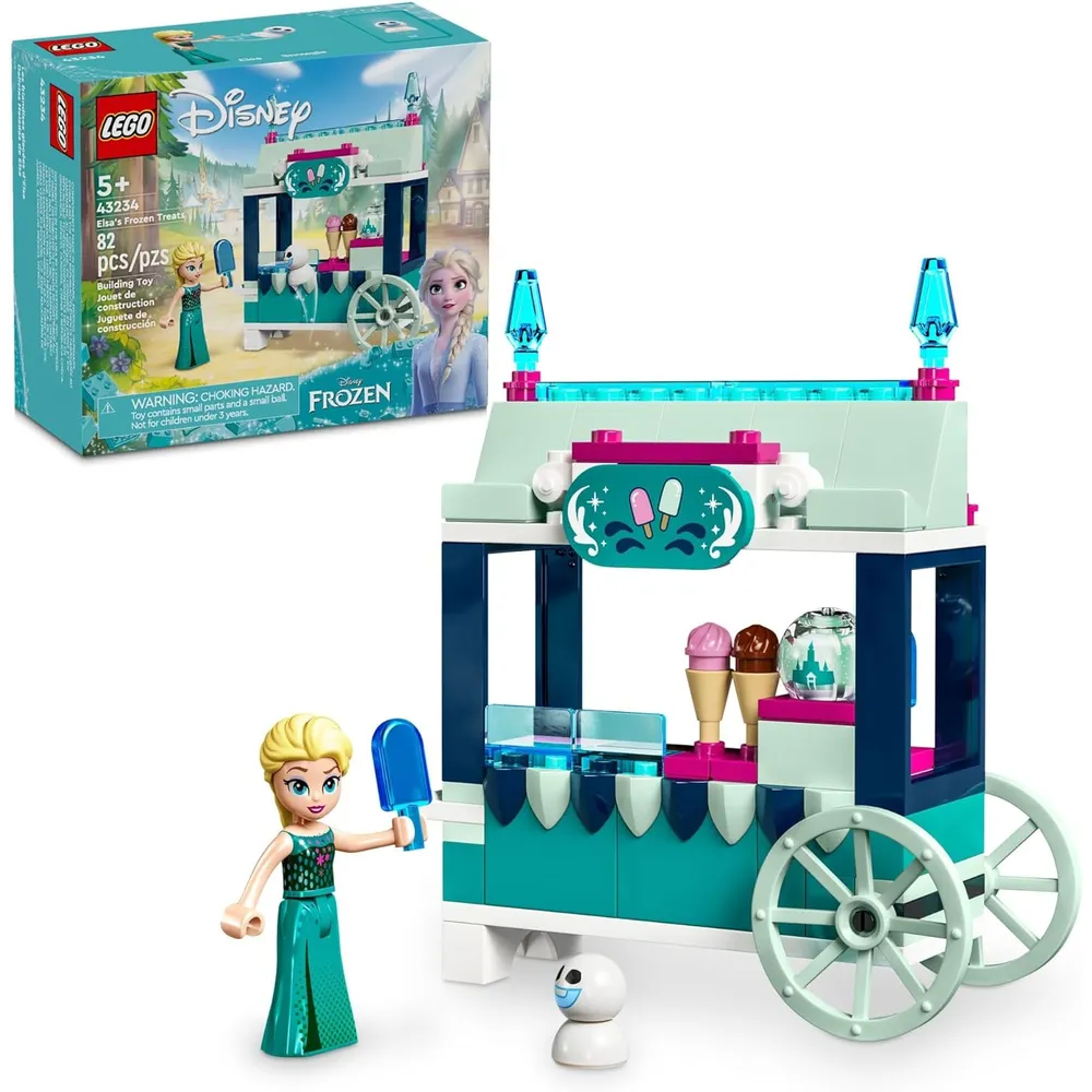 LEGO DISNEY FROZEN ELSA Y POSTRES HELADOS CON MINI MUÑECA Y SNOWGIE