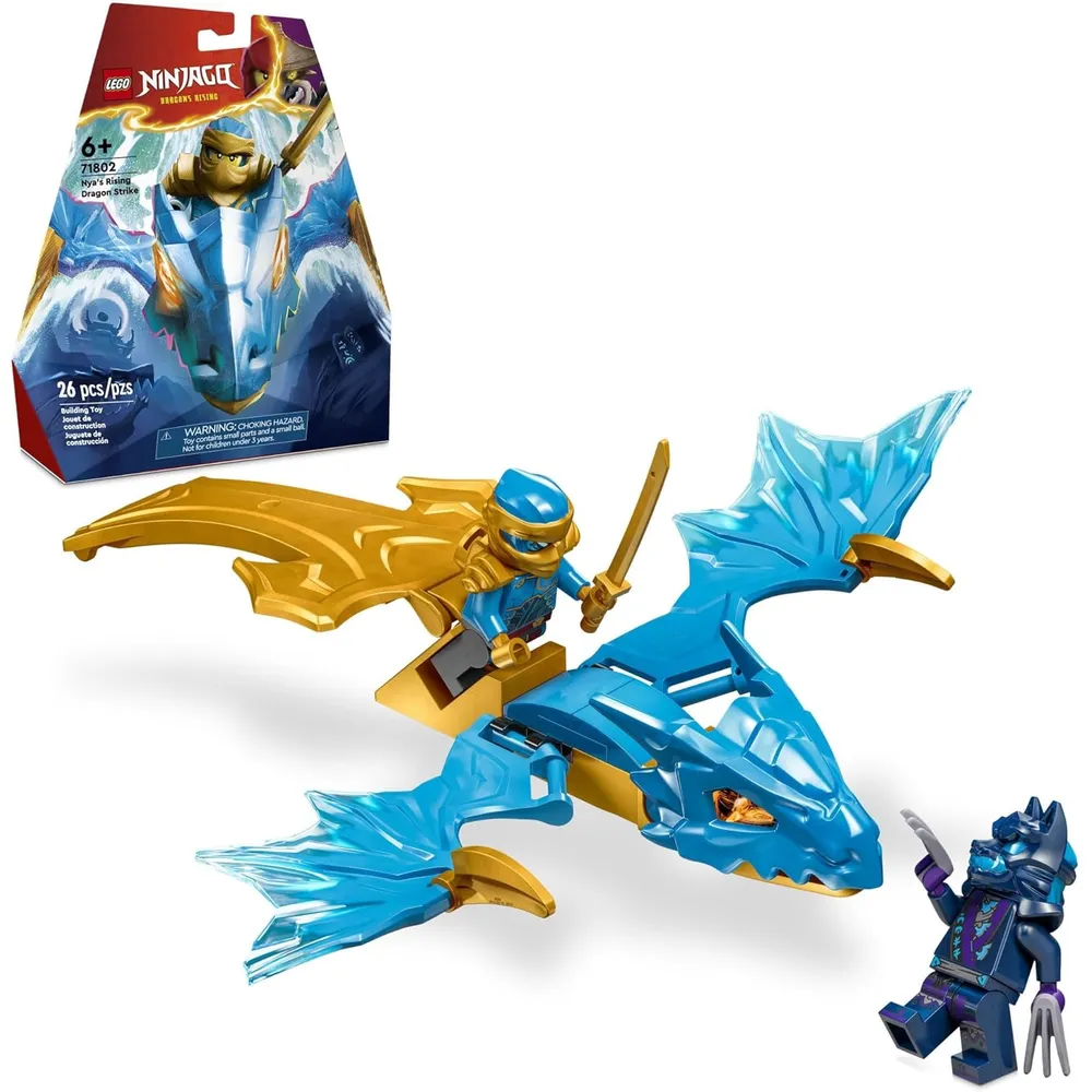 Lego Ninjago Ataque del dragón de Nya, set de batalla ninja
