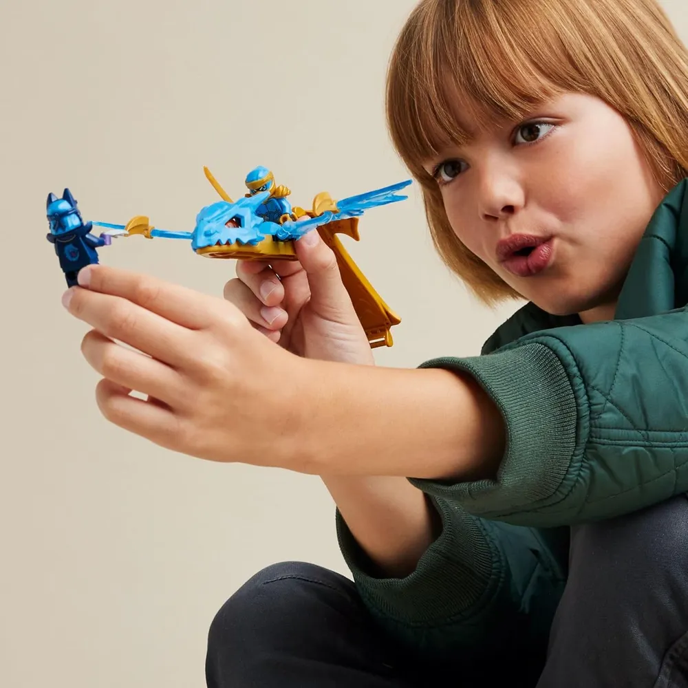 Lego Ninjago Ataque del dragón de Nya, set de batalla ninja