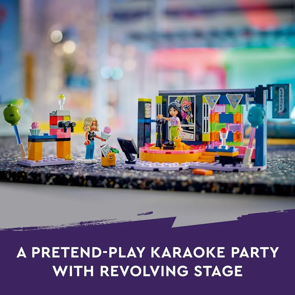 Lego Friends Set de karaoke y fiesta musical con mini muñecas y gecko