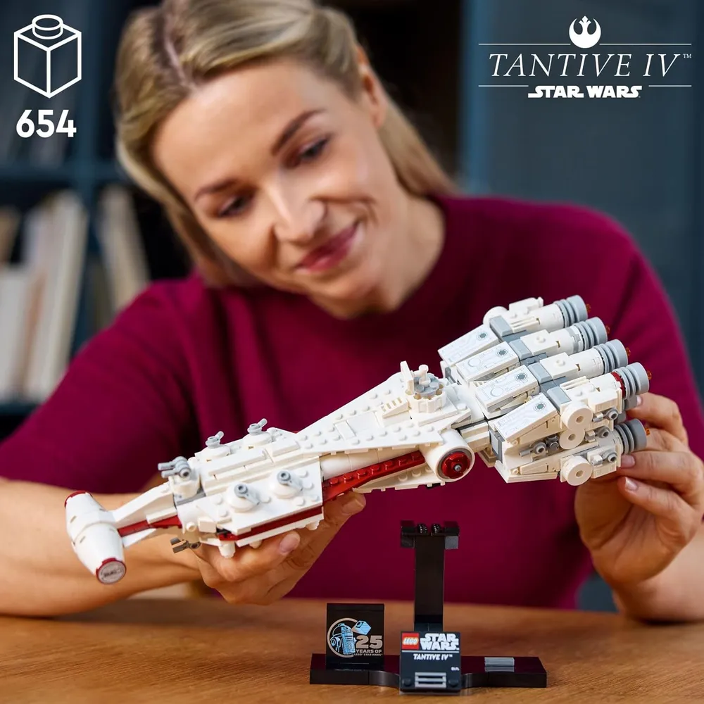 Lego Star Wars Tantive IV 25.º aniversario, modelo coleccionable para adultos