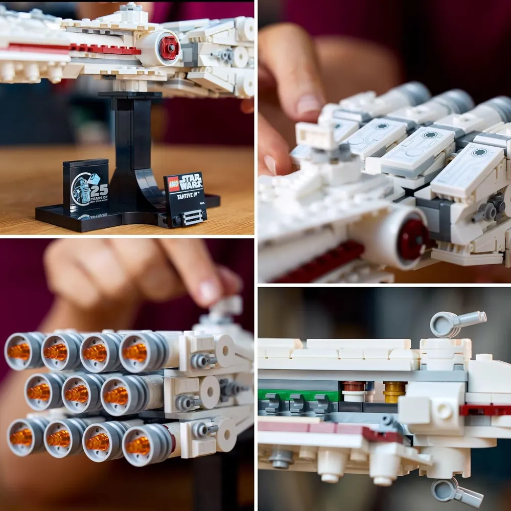 Lego Star Wars Tantive IV 25.º aniversario, modelo coleccionable para adultos