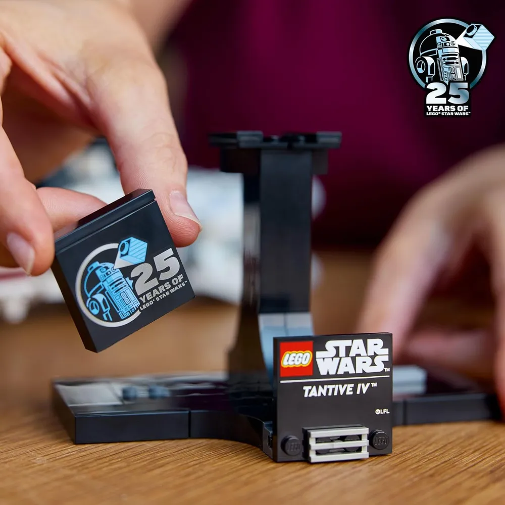 Lego Star Wars Tantive IV 25.º aniversario, modelo coleccionable para adultos