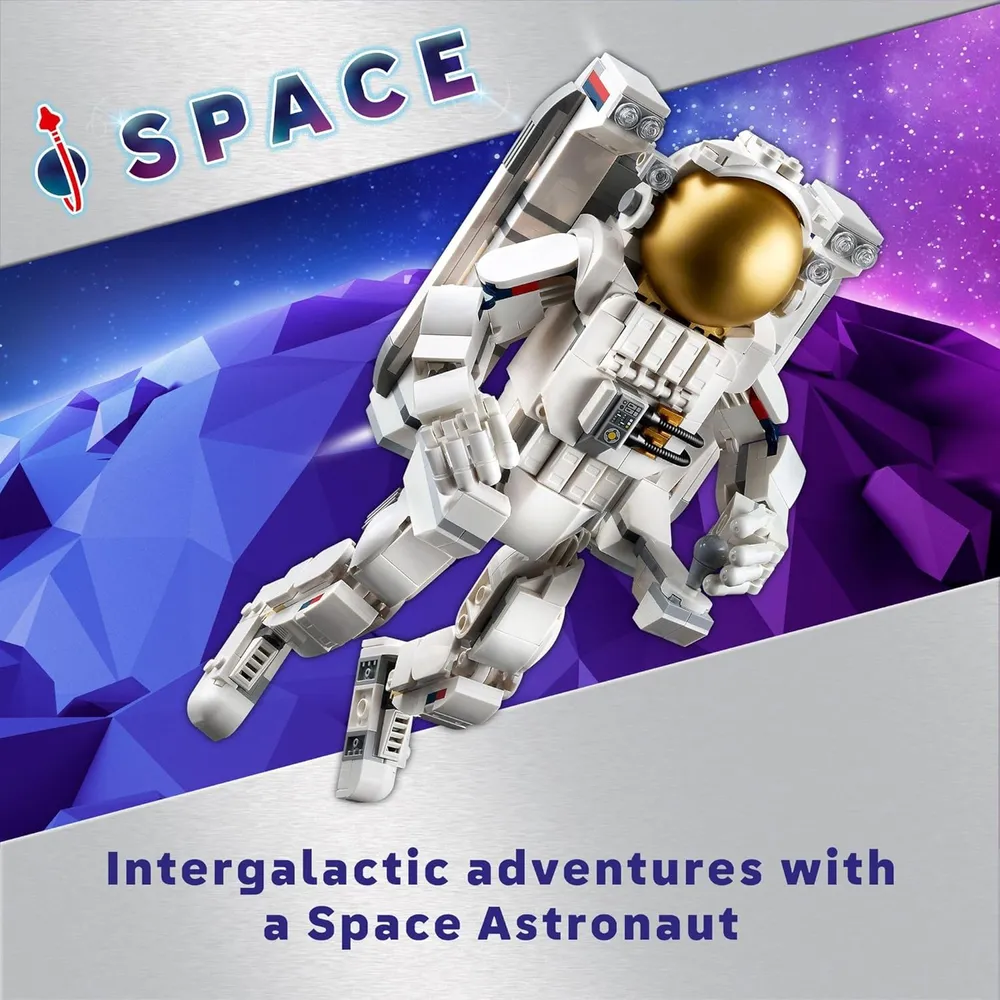 LEGO CREATOR 3 EN 1 ASTRONAUTA ESPACIAL: PERRO O AVIÓN