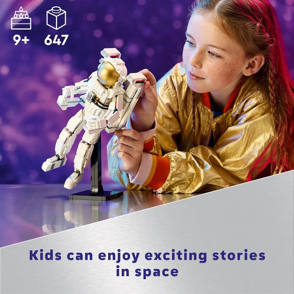 LEGO CREATOR 3 EN 1 ASTRONAUTA ESPACIAL: PERRO O AVIÓN