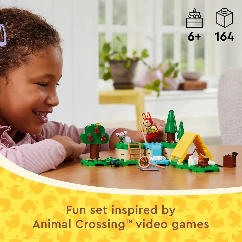 Lego Animal Crossing Actividades al aire libre del conejito con minifiguras