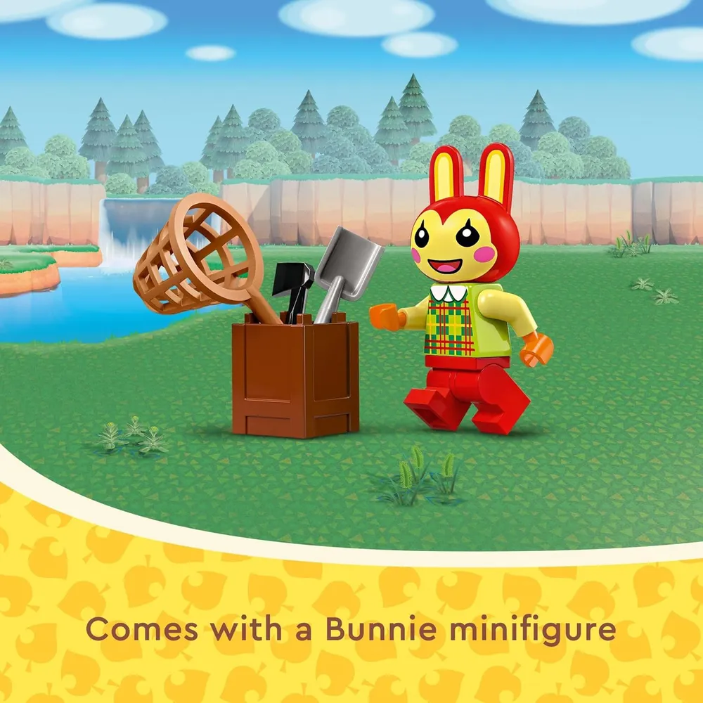 Lego Animal Crossing Actividades al aire libre del conejito con minifiguras