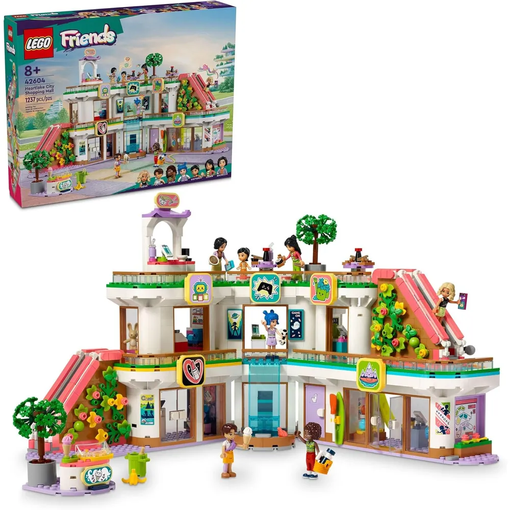 Lego Friends Centro Comercial Heartlake City con accesorios y mini-muñecas