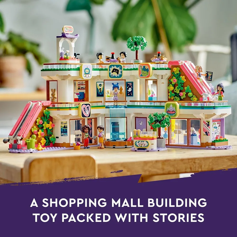 Lego Friends Centro Comercial Heartlake City con accesorios y mini-muñecas