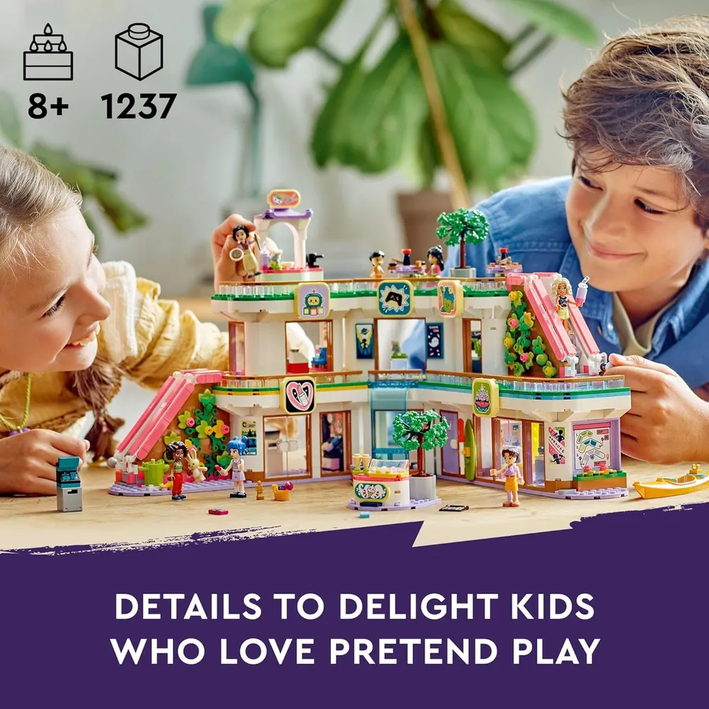 Lego Friends Centro Comercial Heartlake City con accesorios y mini-muñecas
