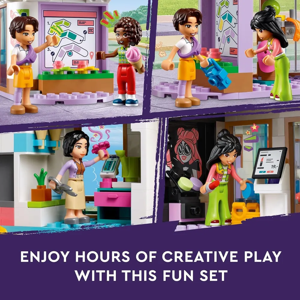 Lego Friends Centro Comercial Heartlake City con accesorios y mini-muñecas