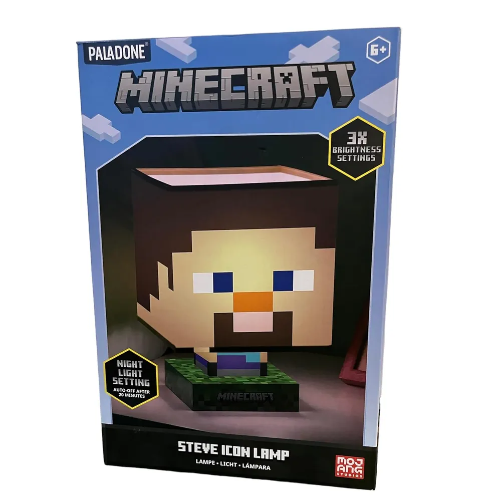 Paladone Minecraft Steve, lámpara icono