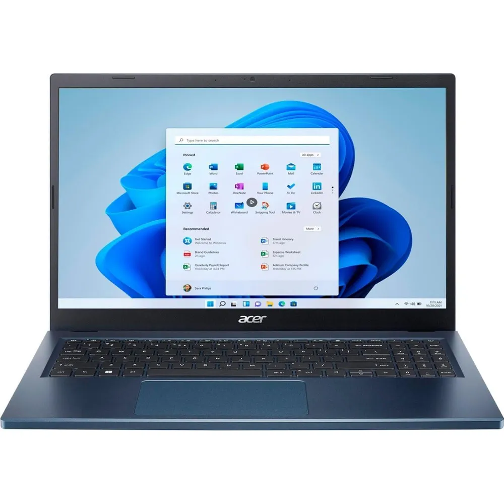 LAPTOP ASPIRE 3 RYZEN 5 7520U ACER 15.6" 512GB SSD 8GB RAM W11 - TECLADO INGLÉS | VAPOR BLUE