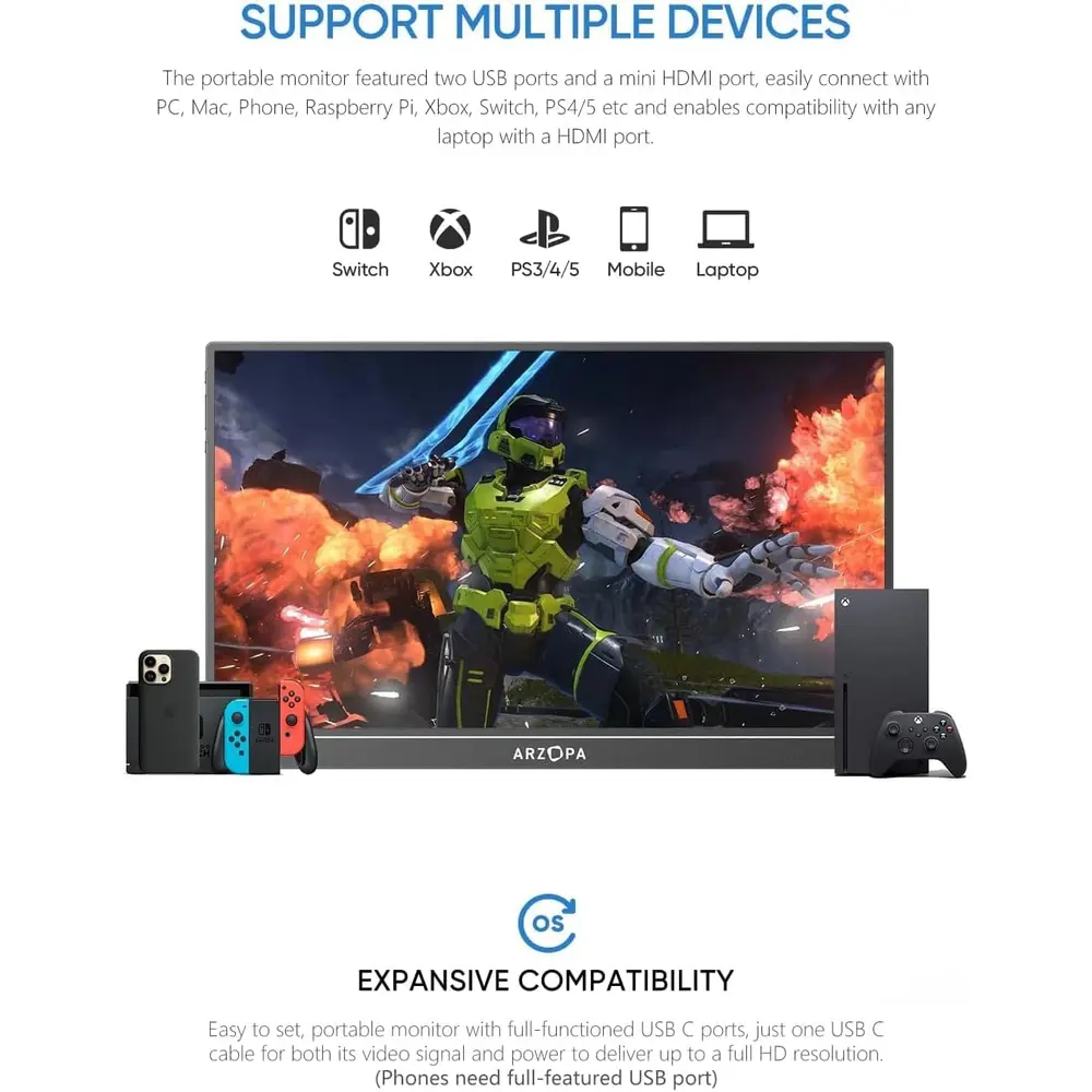 b0ch9xw8rk_4_webp.webp MONITOR PORTÁTIL 15.6" FHD 1080P A1 ARZOPA – IPS, ULTRAFINO, CON KICKSTAND, USB-C & HDMI