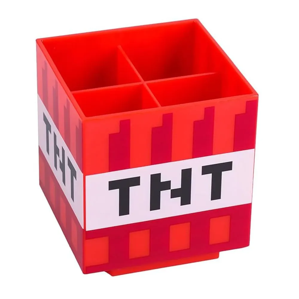 Paladone Minecraft, organizador modular de escritorio gamer