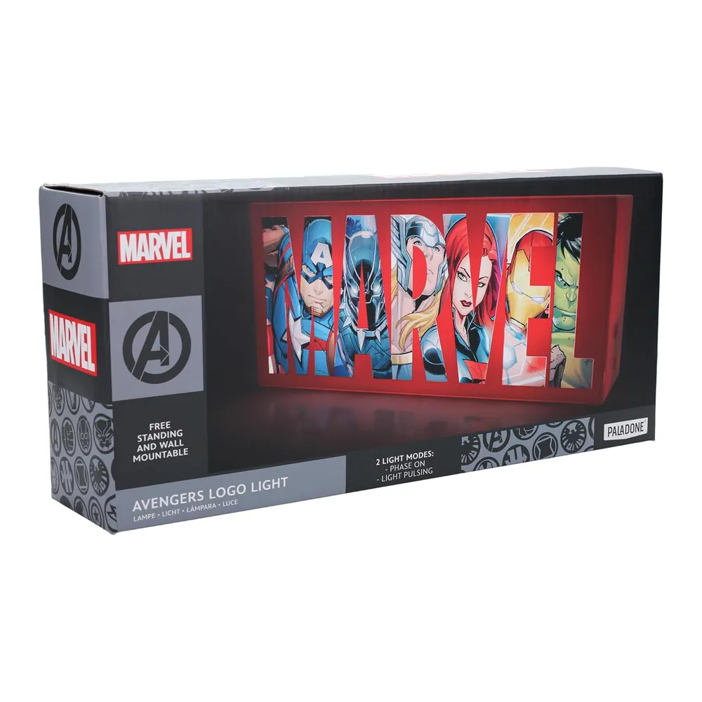 Paladone Marvel Avengers, lámpara logotipo