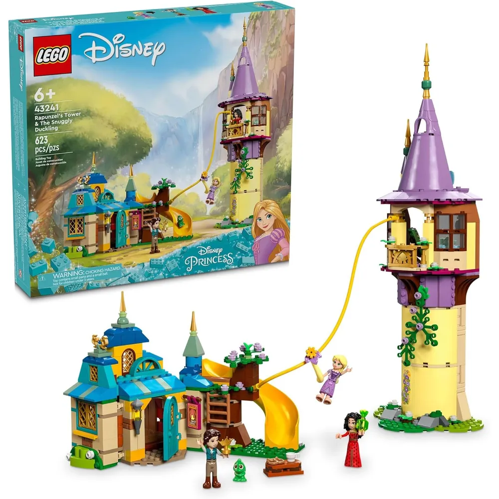 Lego Disney Princess Torre de Rapunzel y Patito Feo con minifiguras