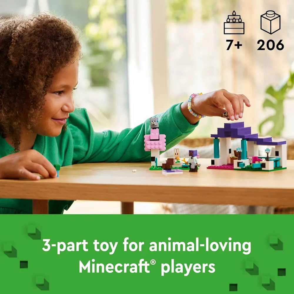 b0chmzn2cv_1_webp.webp Lego Minecraft Santuario de Animales con figuras populares de Minecraft