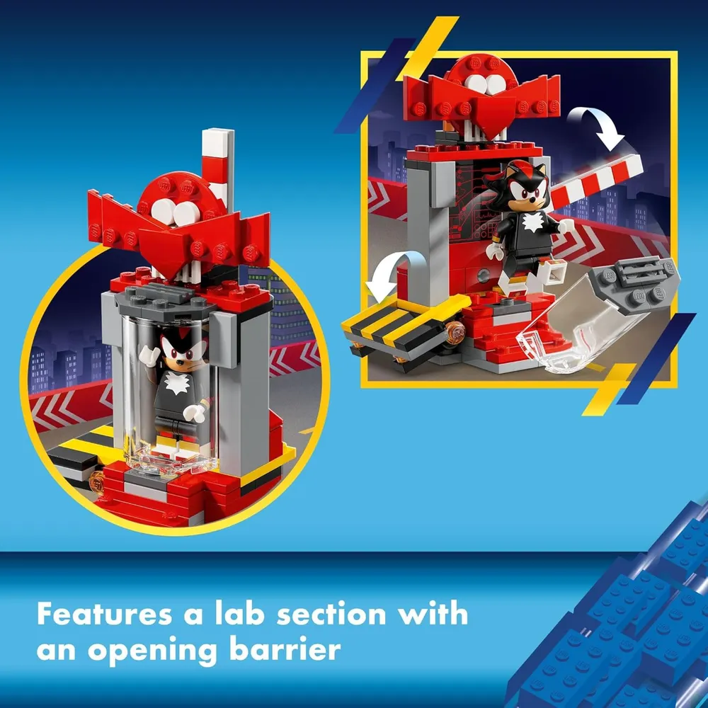 LEGO SONIC SHADOW ESCAPE CON MOTOCICLETA Y FIGURAS