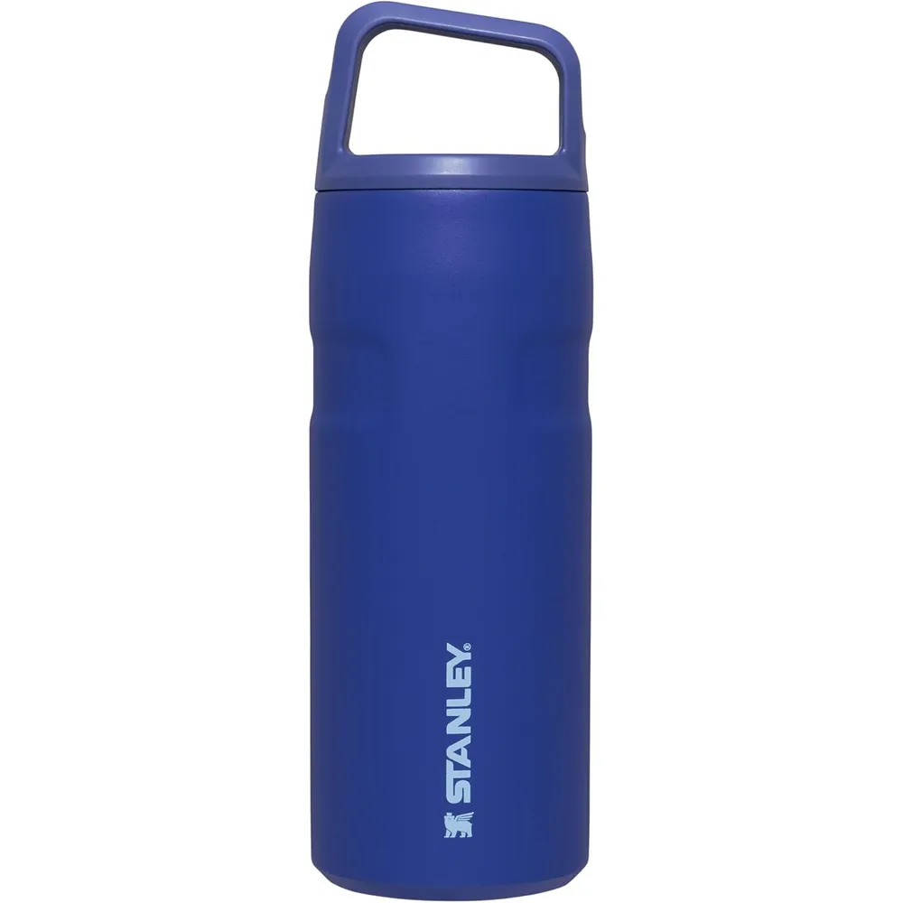 Stanley – Botella de Agua IceFlow™ Cap & Carry - 16oz | Lapis