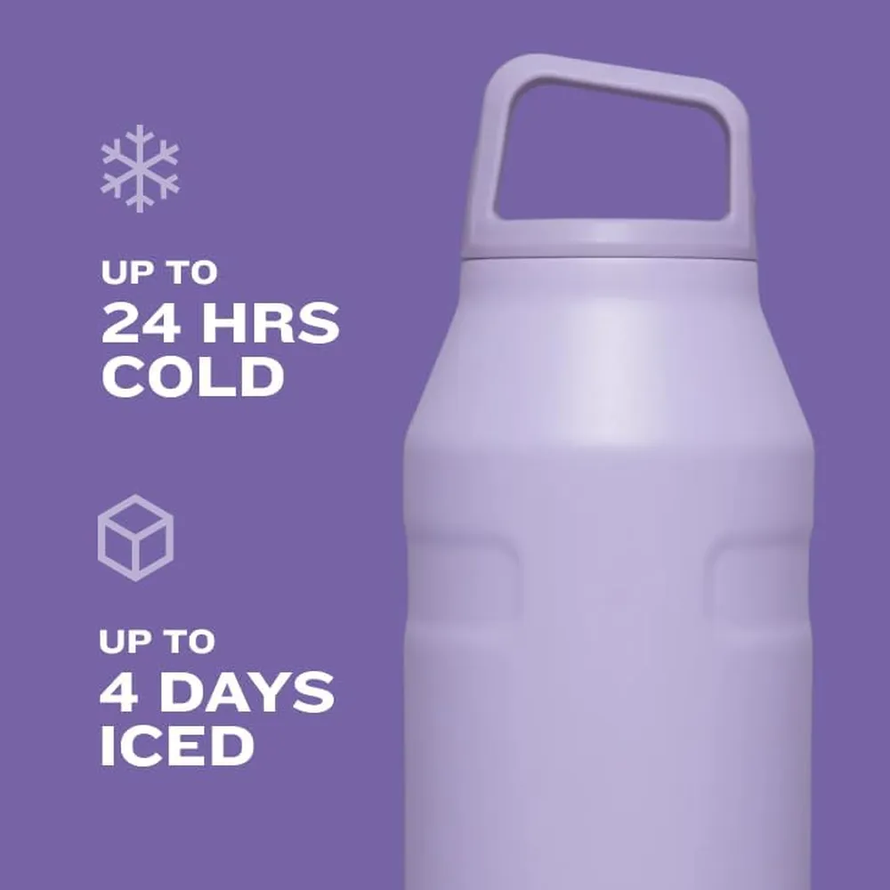 Stanley – Botella de Agua IceFlow™ Cap & Carry - 16oz | Lapis