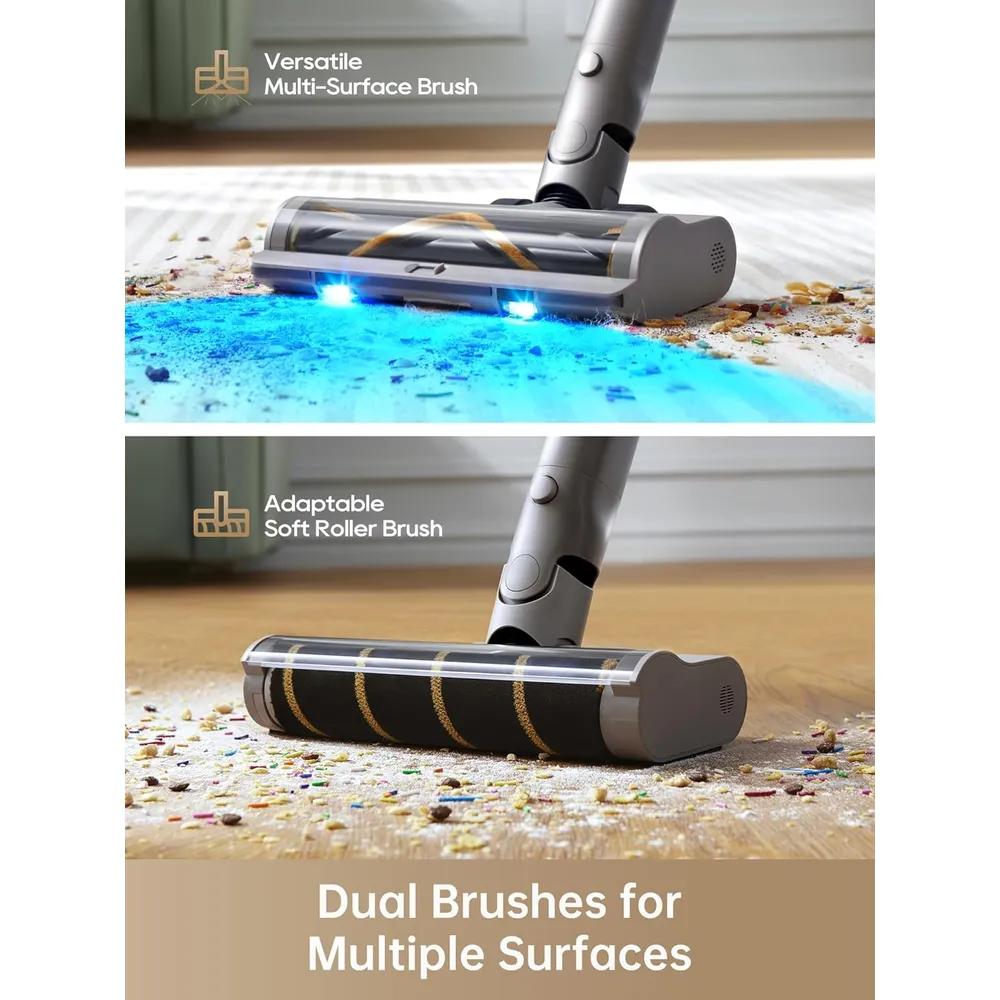 Dreame Z10 Station aspiradora inalámbrica con base autovaciante 2.5 L | Gris