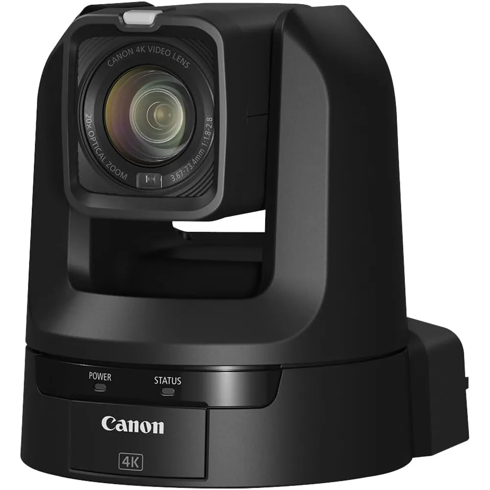 Canon cámara PTZ CR-N100 4K zoom 20x | Negro