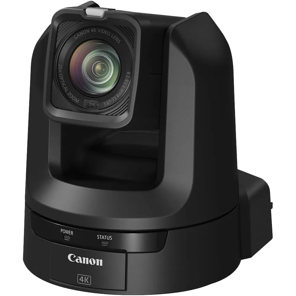 Canon cámara PTZ CR-N100 4K zoom 20x | Negro