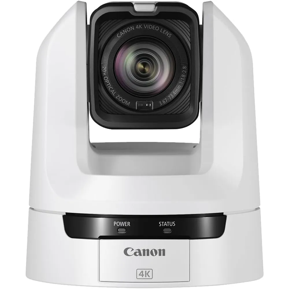 Canon cámara PTZ CR-N100 4K zoom 20x | Blanco