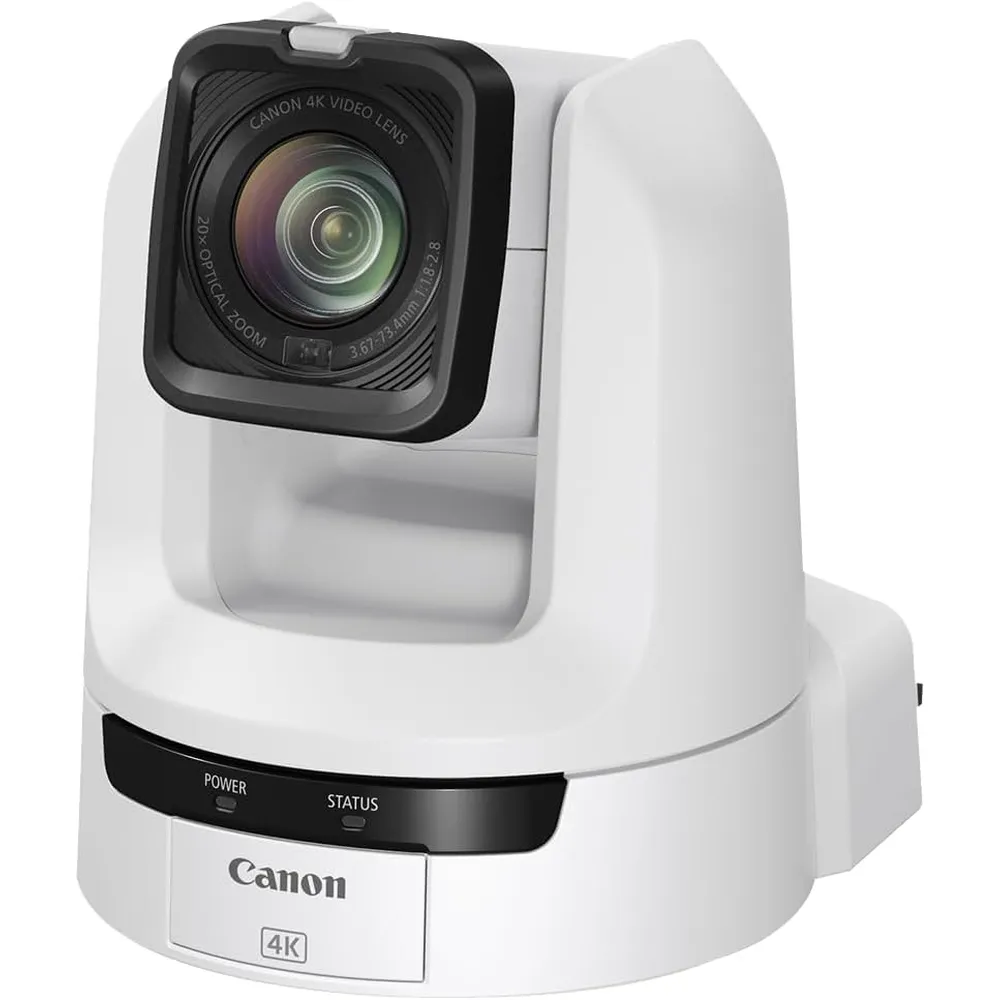 Canon cámara PTZ CR-N100 4K zoom 20x | Blanco