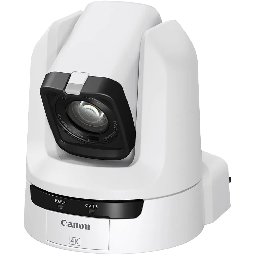 Canon cámara PTZ CR-N100 4K zoom 20x | Blanco