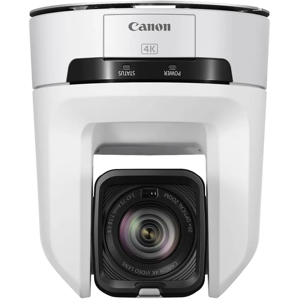 Canon cámara PTZ CR-N100 4K zoom 20x | Blanco