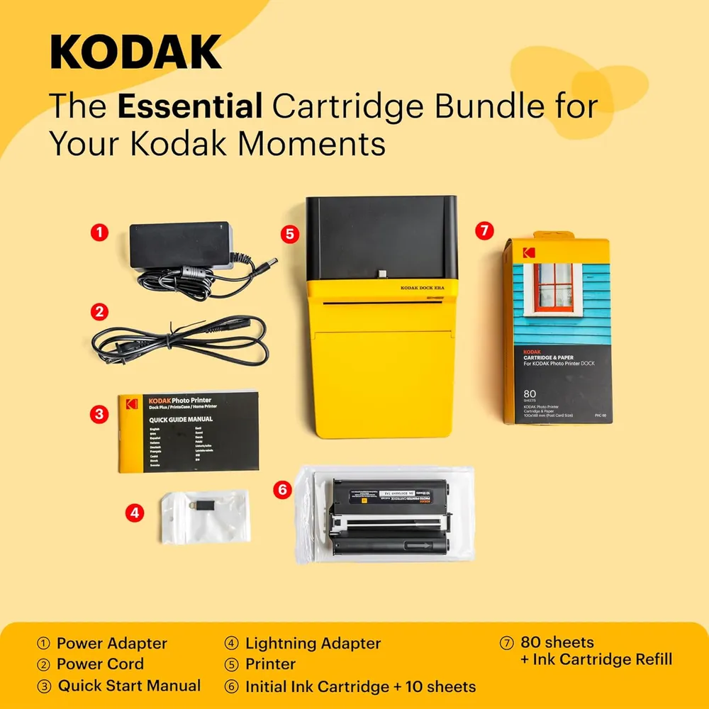 Kodak Dock Era Plus impresora fotográfica pack