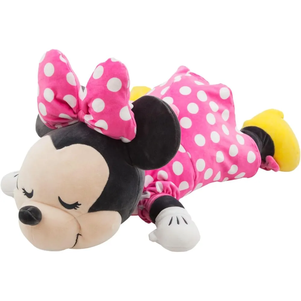 Disney | Peluche dormido suave y abrazable grande de Disney  | Minnie