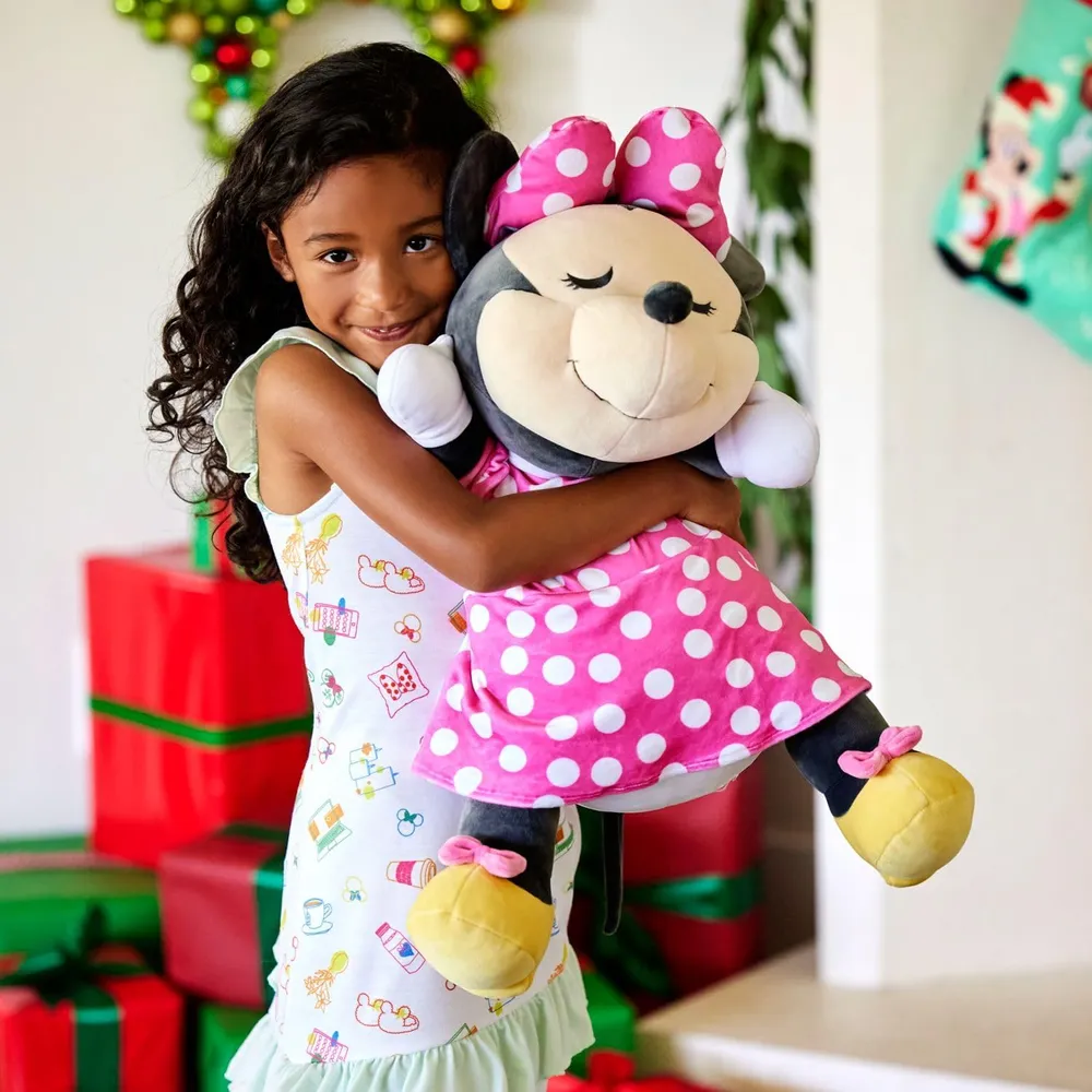 Disney | Peluche dormido suave y abrazable grande de Disney  | Minnie
