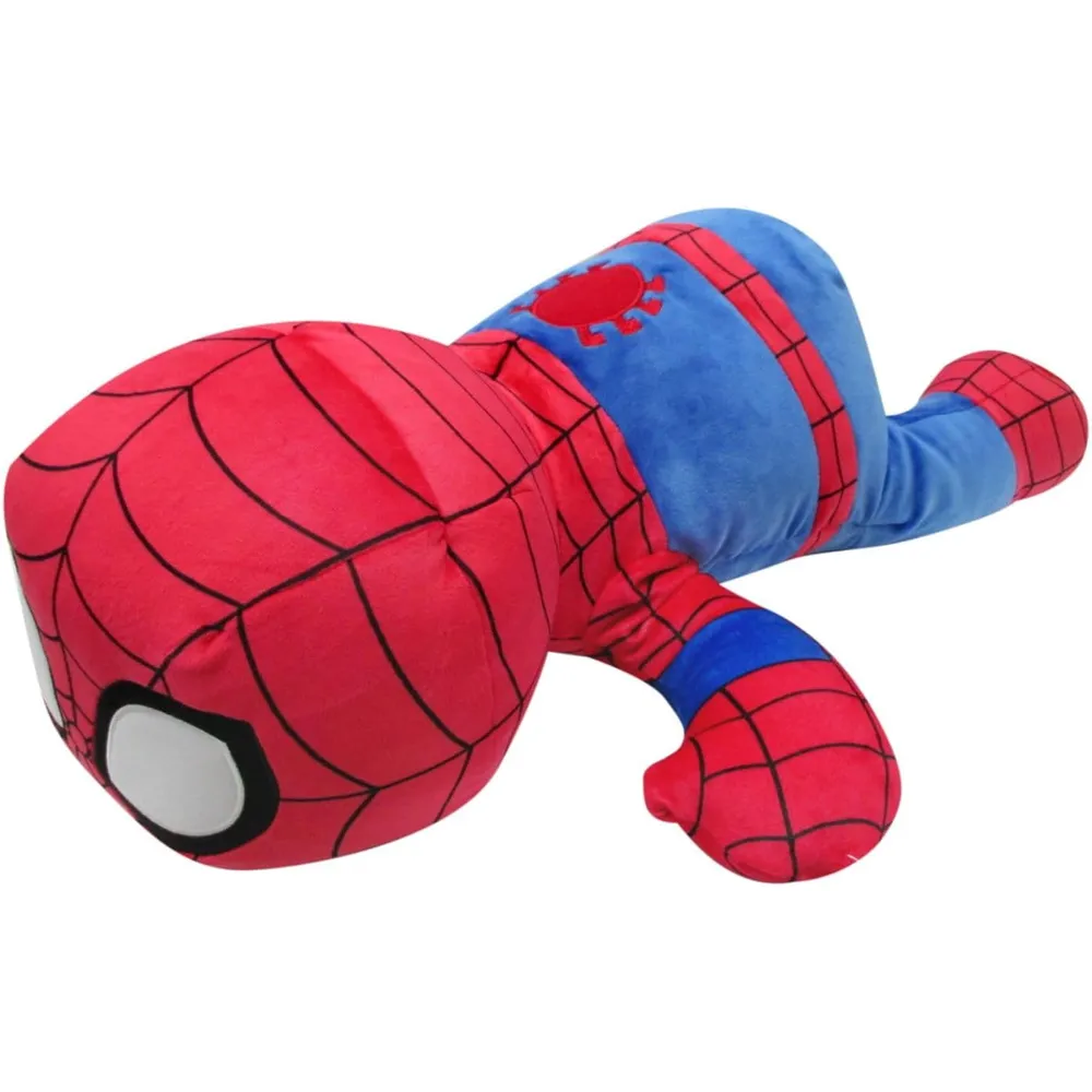 Disney | Peluche dormido suave y abrazable grande de Marvel | Spidey
