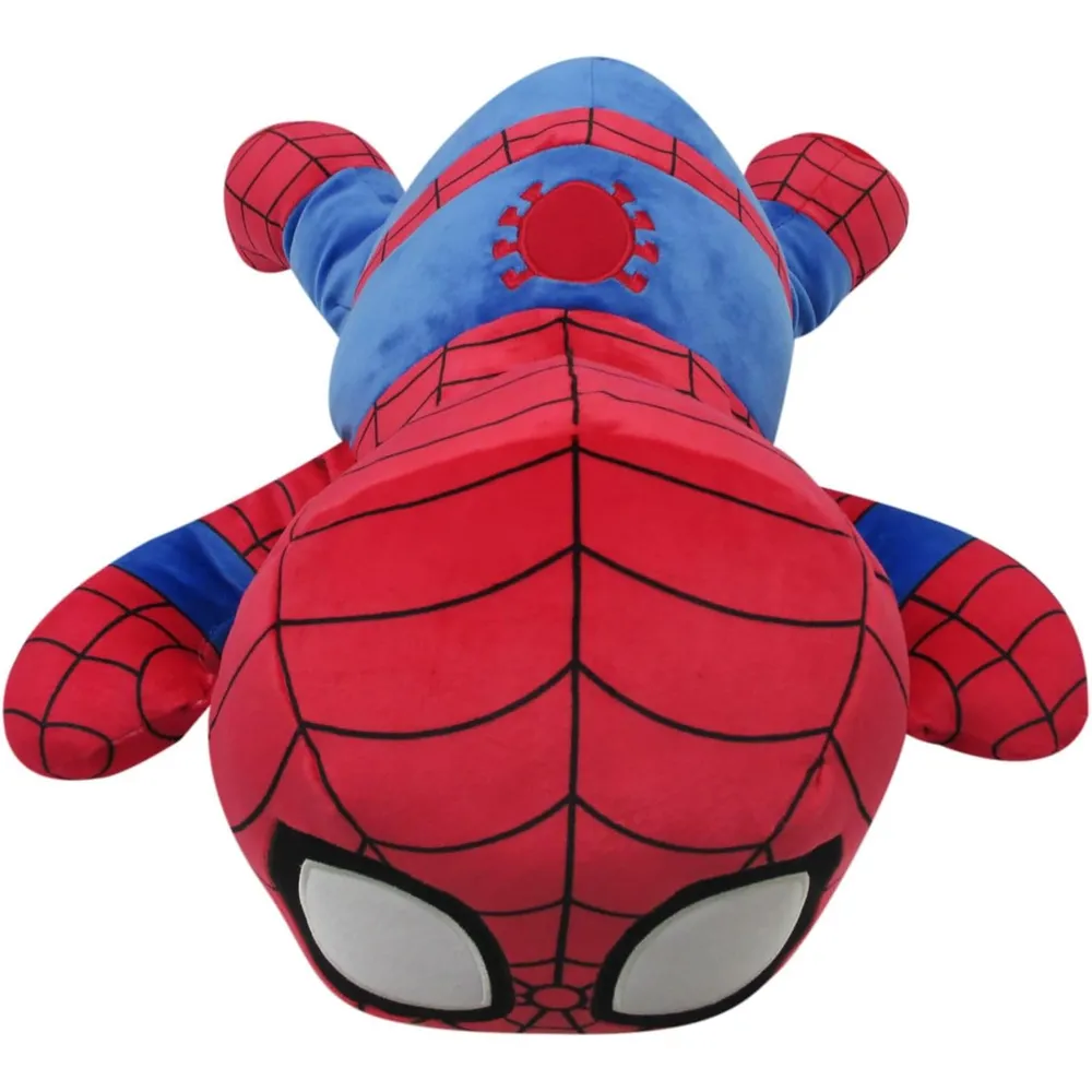 Disney | Peluche dormido suave y abrazable grande de Marvel | Spidey