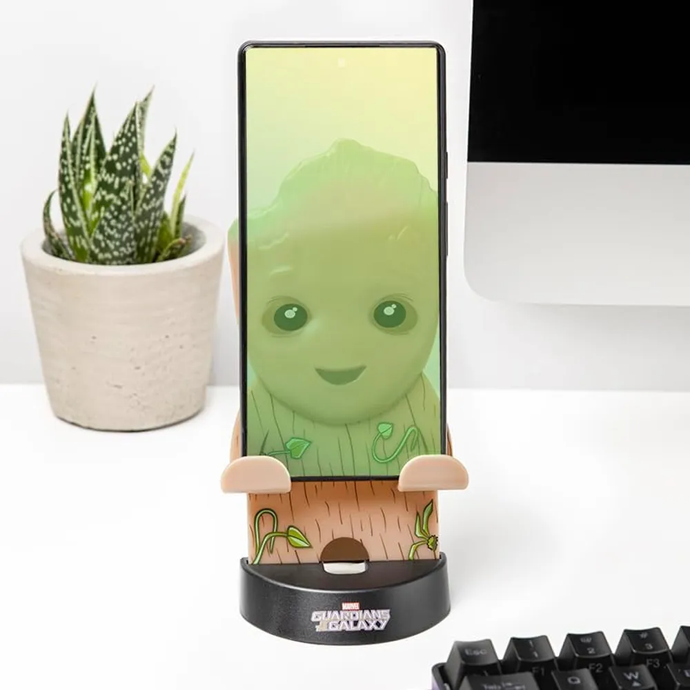 Paladone Guardianes de la Galaxia Groot, soporte teléfono oficial