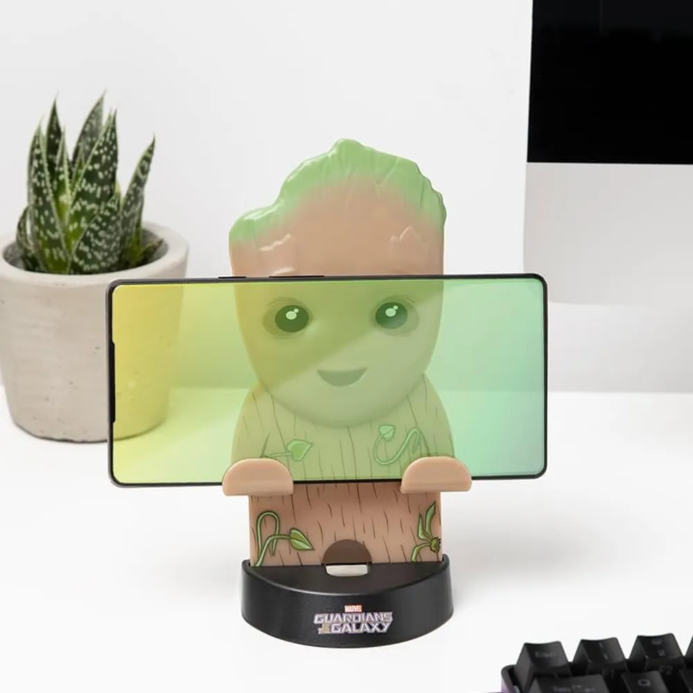 Paladone Guardianes de la Galaxia Groot, soporte teléfono oficial