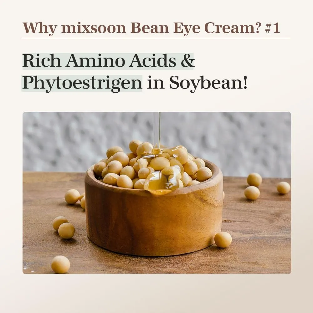 Mixsoon Contorno de Ojos con Bean 20 ml – Korea Skin Care