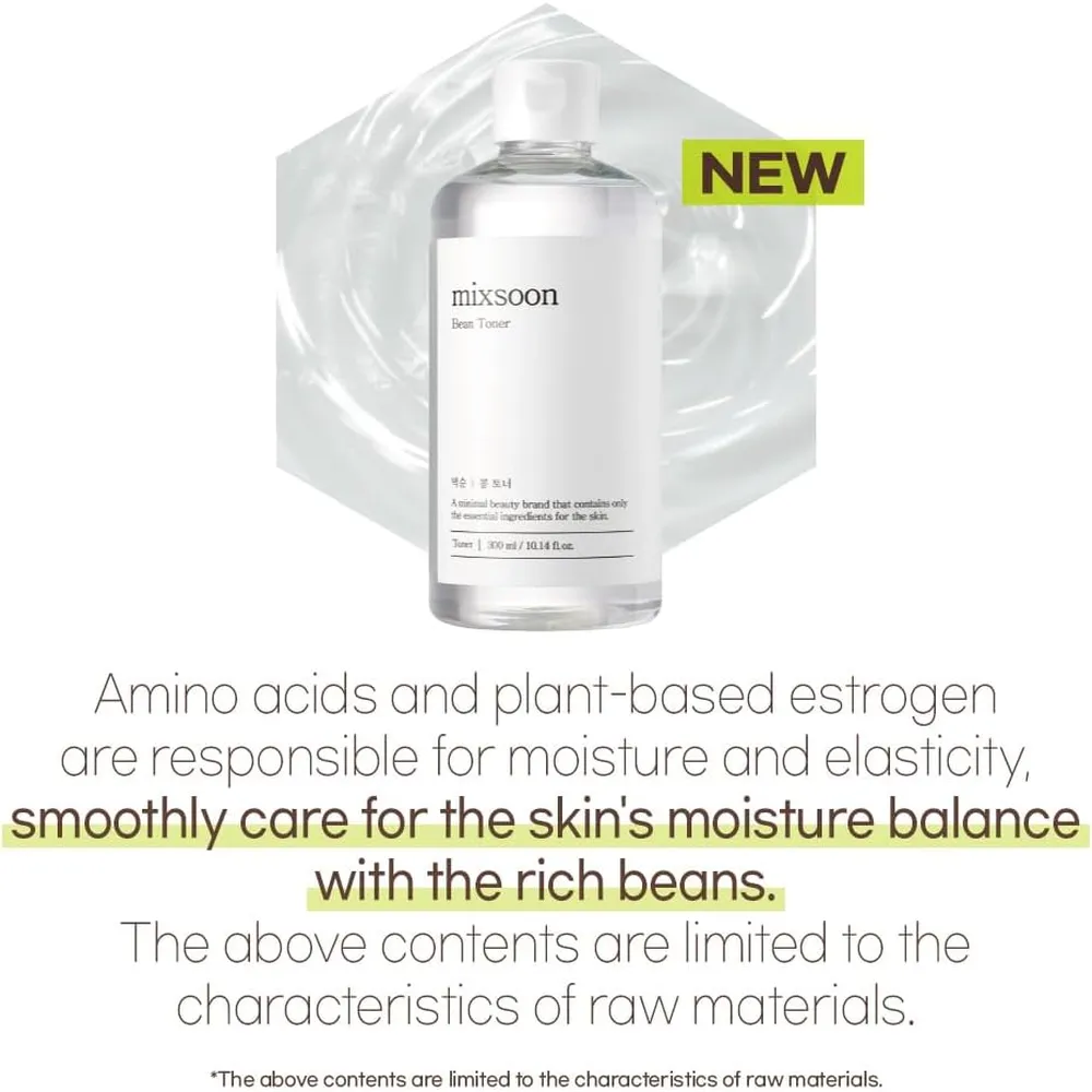 MIXSOON TÓNICO DE BEAN 300 ML KOREA SKIN CARE