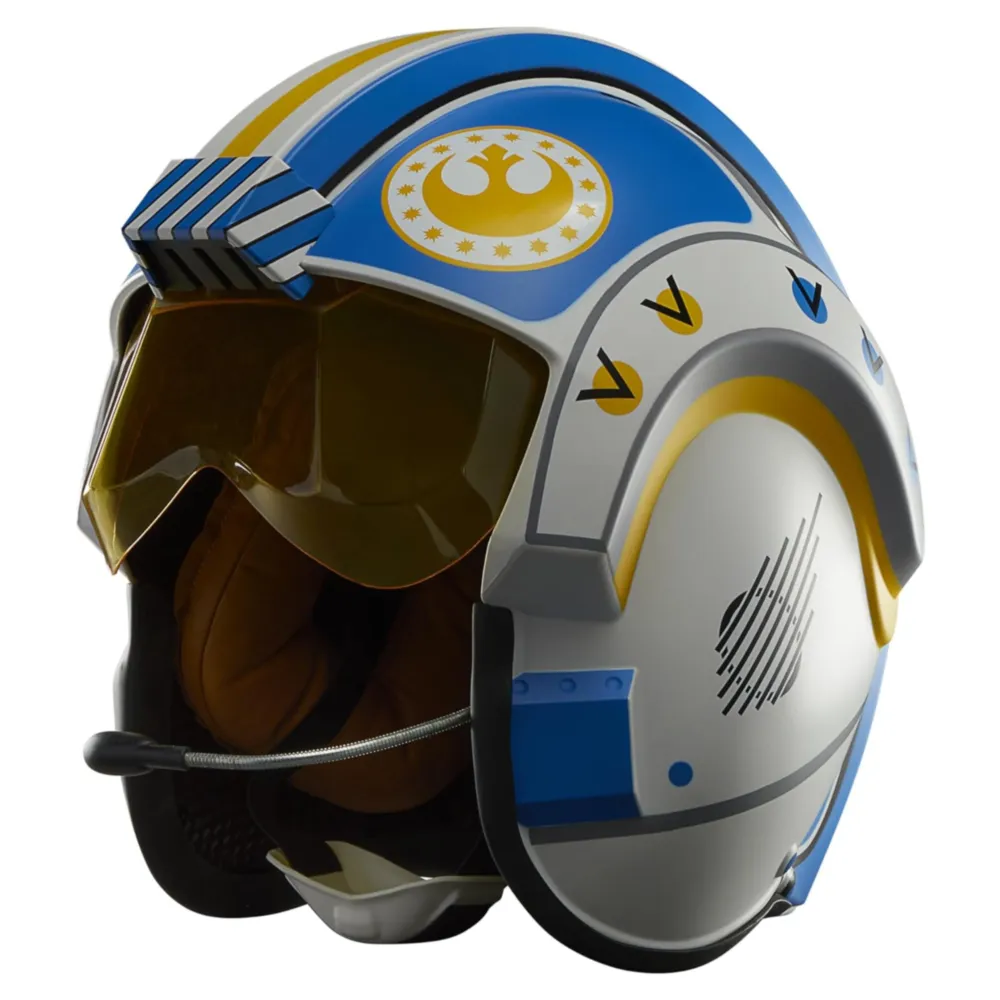 Star Wars the black series casco electrónico premium con led y efectos de sonido para coleccion