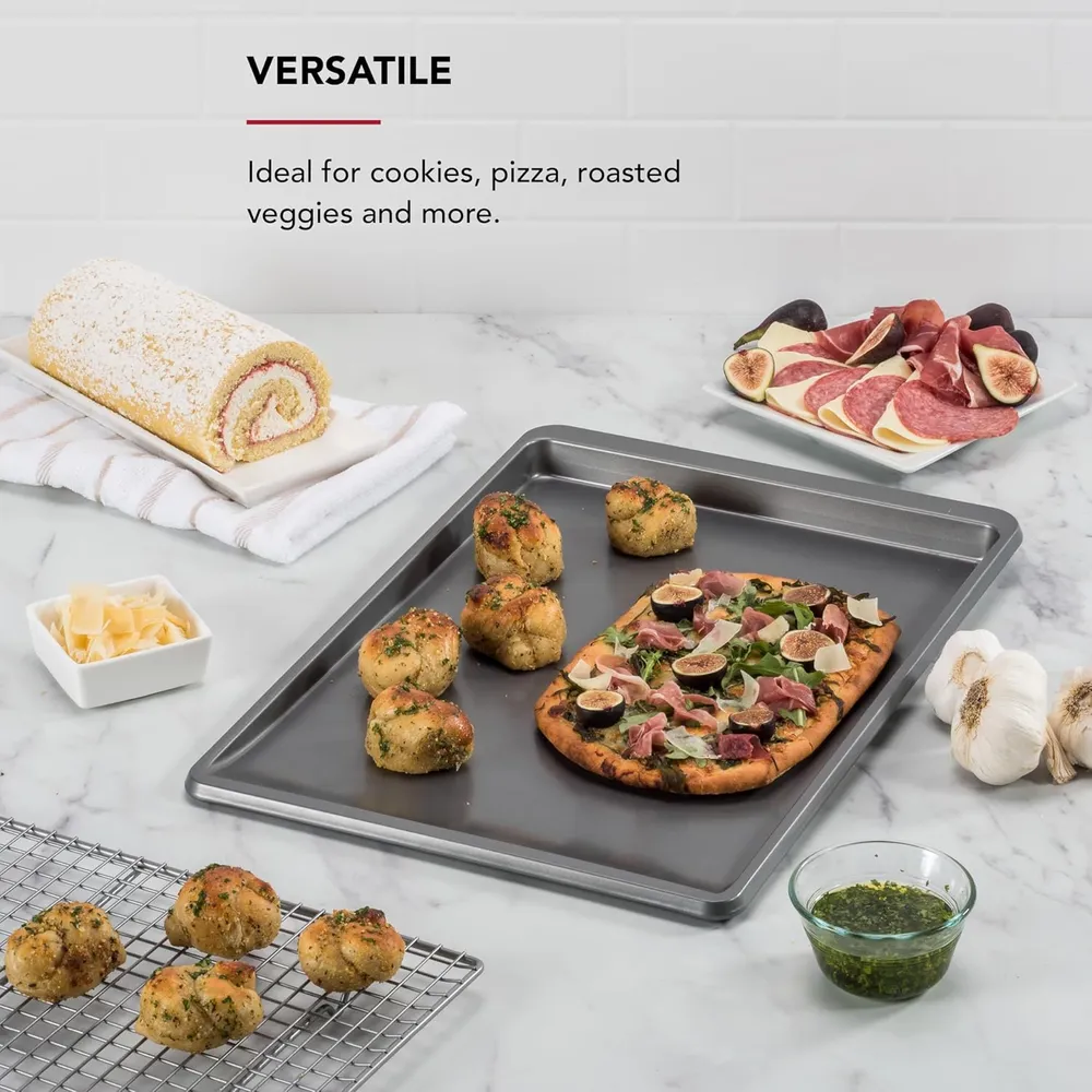 KitchenAid bandeja para galletas 33x46 cm, acero aluminizado | Plateado