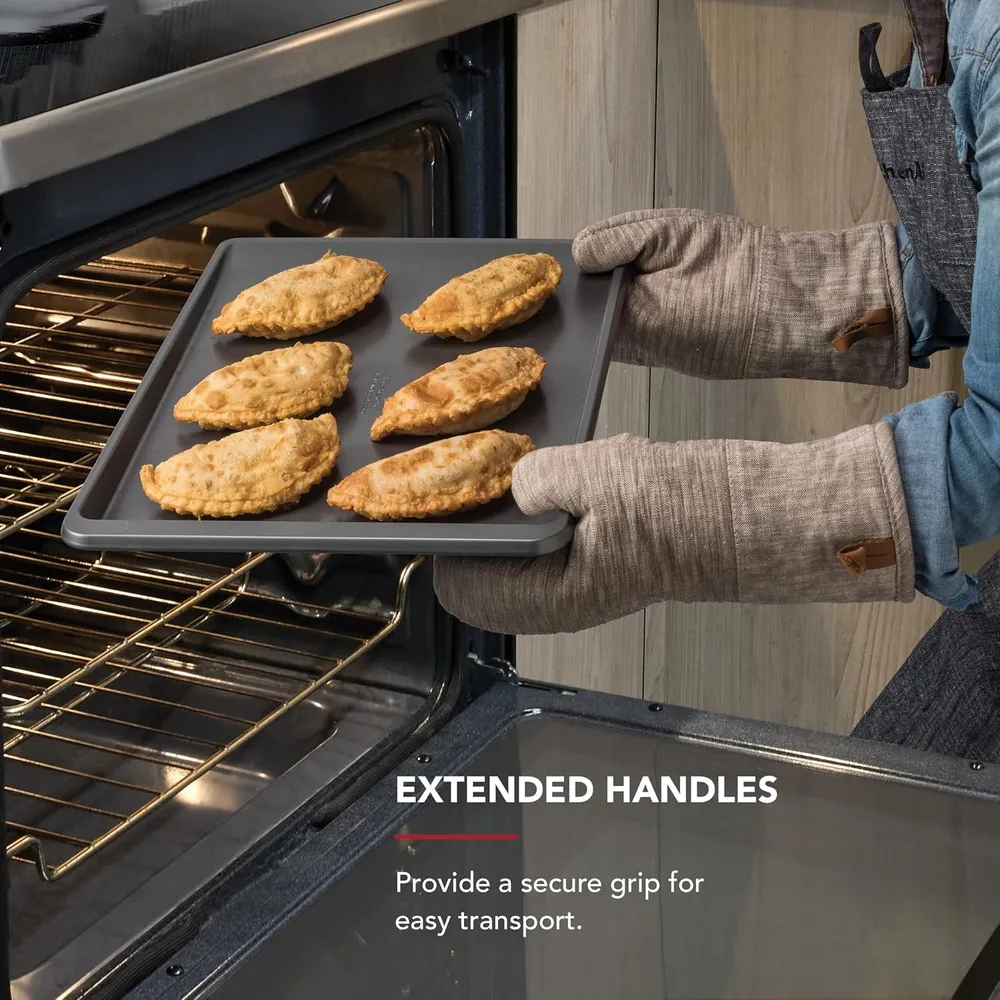 KitchenAid bandeja para galletas 33x46 cm, acero aluminizado | Plateado