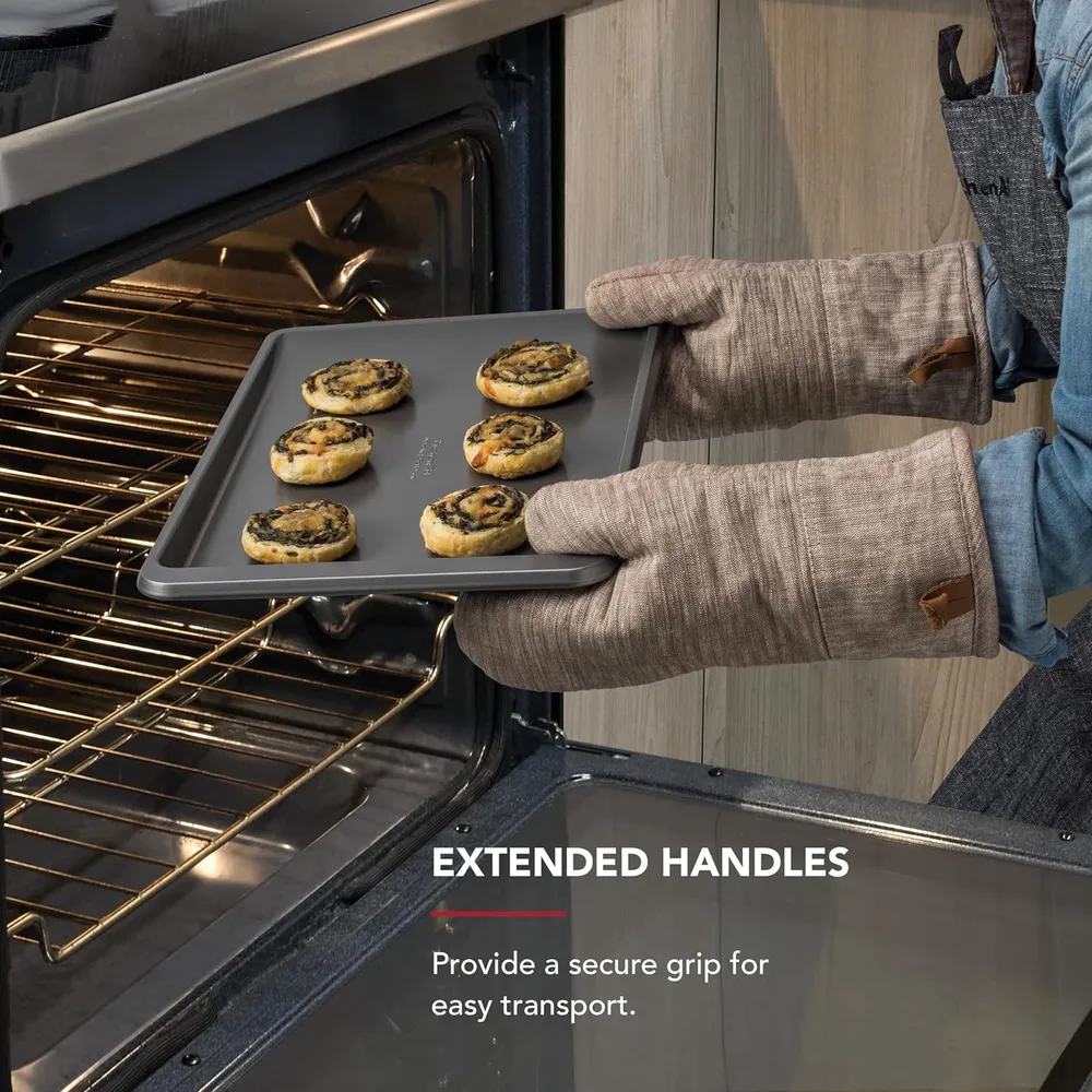 KitchenAid bandeja para galletas 25x38 cm, acero aluminizado | Plateado