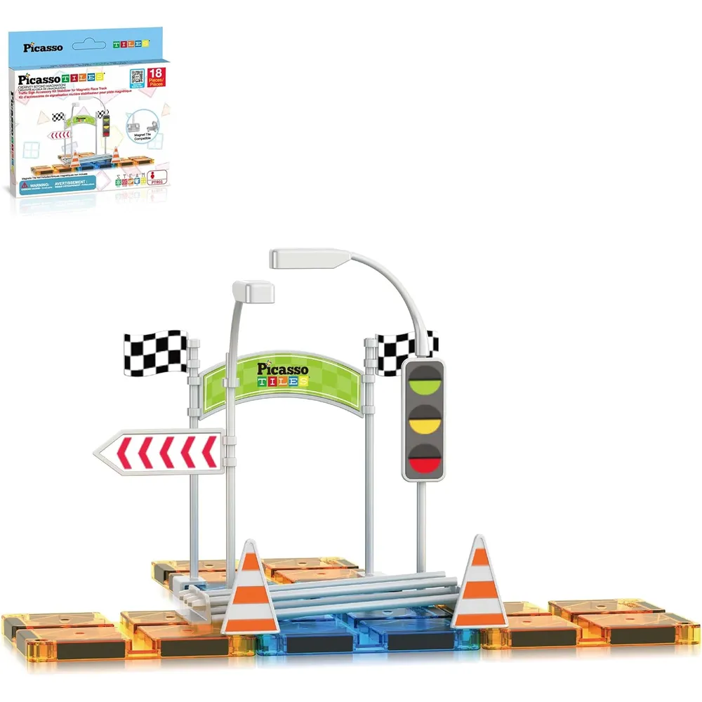 KIT DE CONSTRUCCIÓN PISTA CARRERAS PICASSOTILES